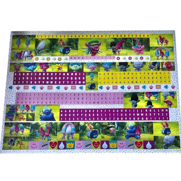 DreamWorks Trolls Sticker Activity Pad With Play Scenes 1000+ Reusable Stickers - Picture 8 of 12